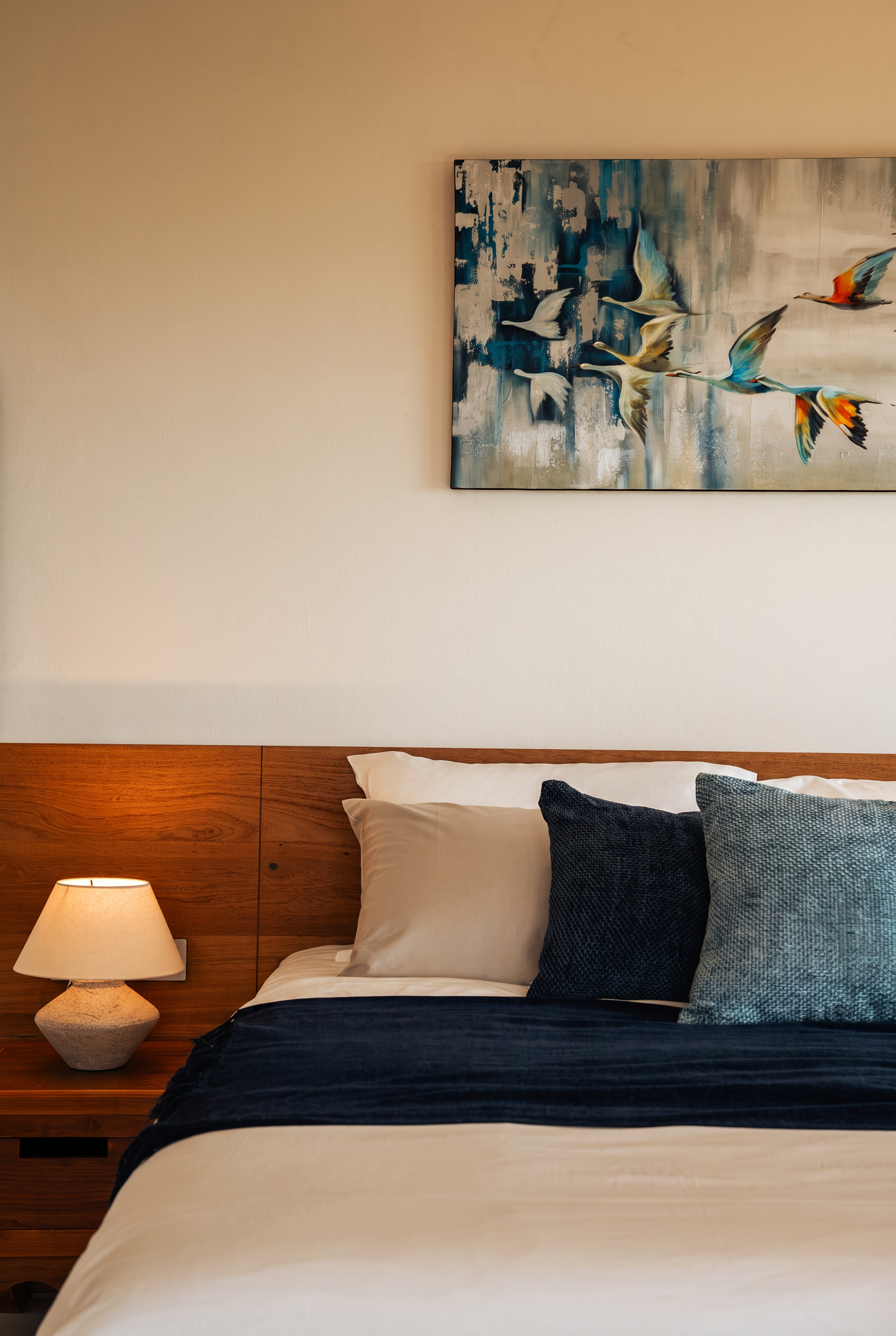 Villa Ledu — master bedroom detail